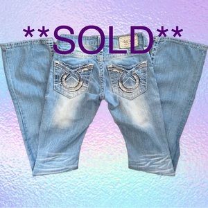 ***SOLD*** Big Star Bootcut light wash Jeans, Size 24 Long